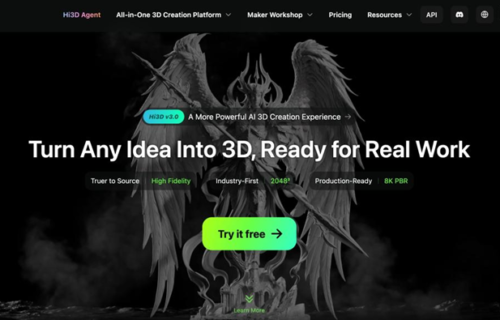 AI 3D Tools